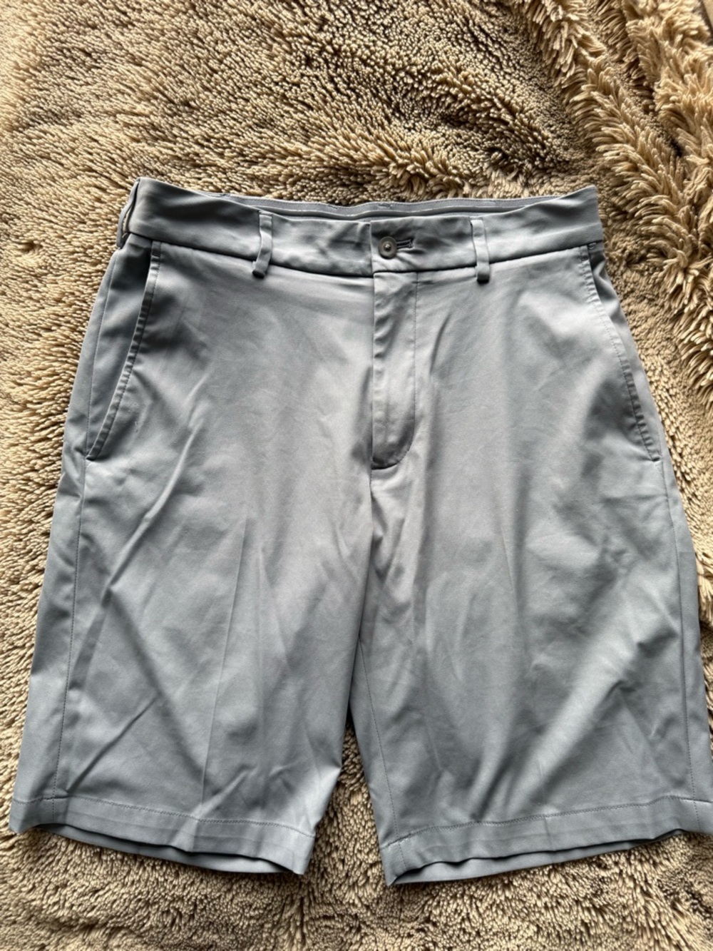 Walter Hagen Light Gray Golf Shorts